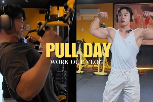 ENG:vlog)【解説付き】背中のトレーニングで意識してる事| Things I keep in mind on Pull Day