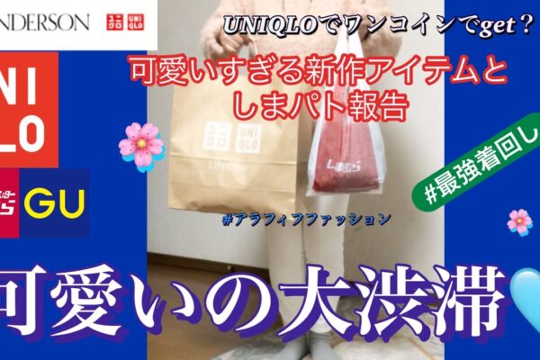 「ユニクロ×しまむら購入品」このシルエットすごい。やっぱり話題のアイテムは一味違った。「JWアンダーソン」「購入品紹介」「しまパト報告」